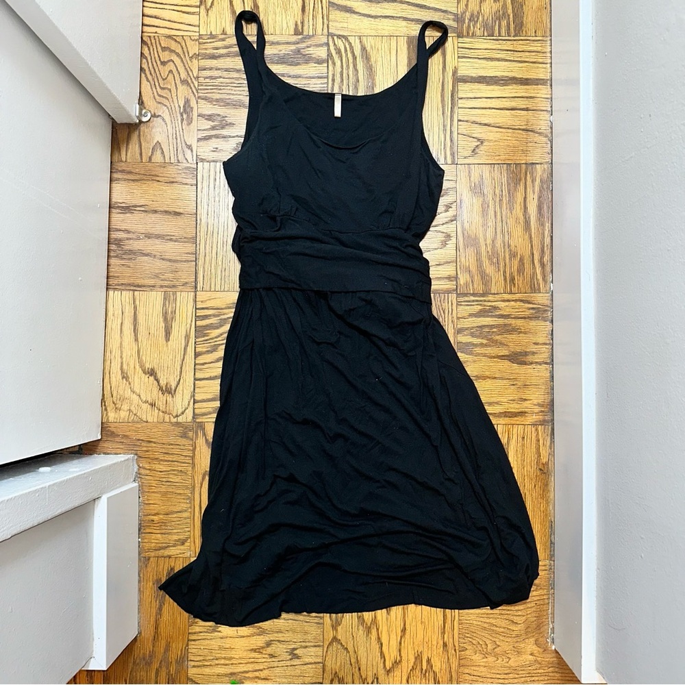 Three Dots Black Tank Dress, XL